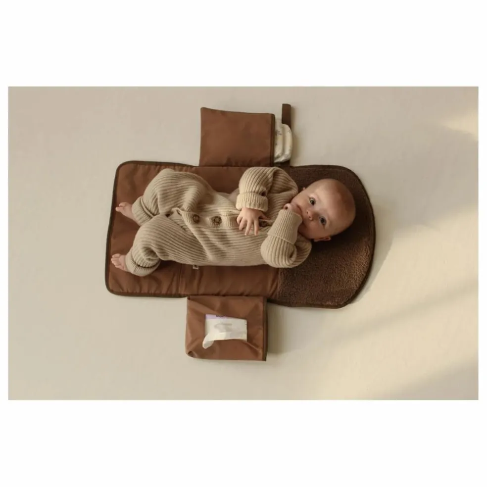 Matelas à langer de voyage | Brun
