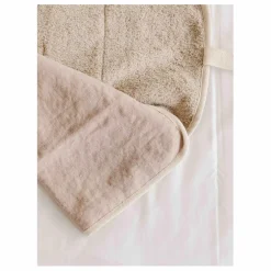 Matelas à langer de voyage en lin | Rose poudré