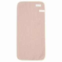 Matelas à langer de voyage en lin | Rose poudré