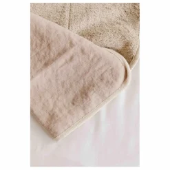 Matelas à langer de voyage en lin | Rose poudré