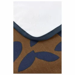 Matelas à langer de voyage Hyde Park Blue Leaves | Bleu