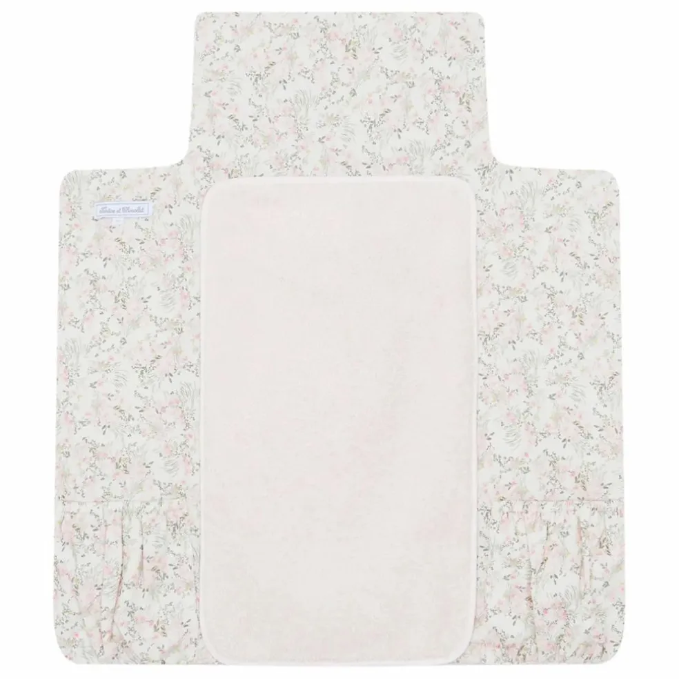 Matelas à langer de voyage Jardin Hivernal | Rose