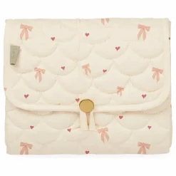Matelas à langer de voyage Bows | Rose