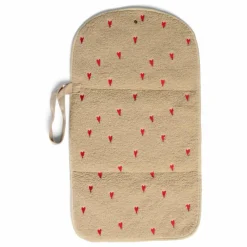Matelas à langer de voyage Hearts | Ecru