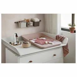 Matelas à langer en forme Matty | Bois de rose