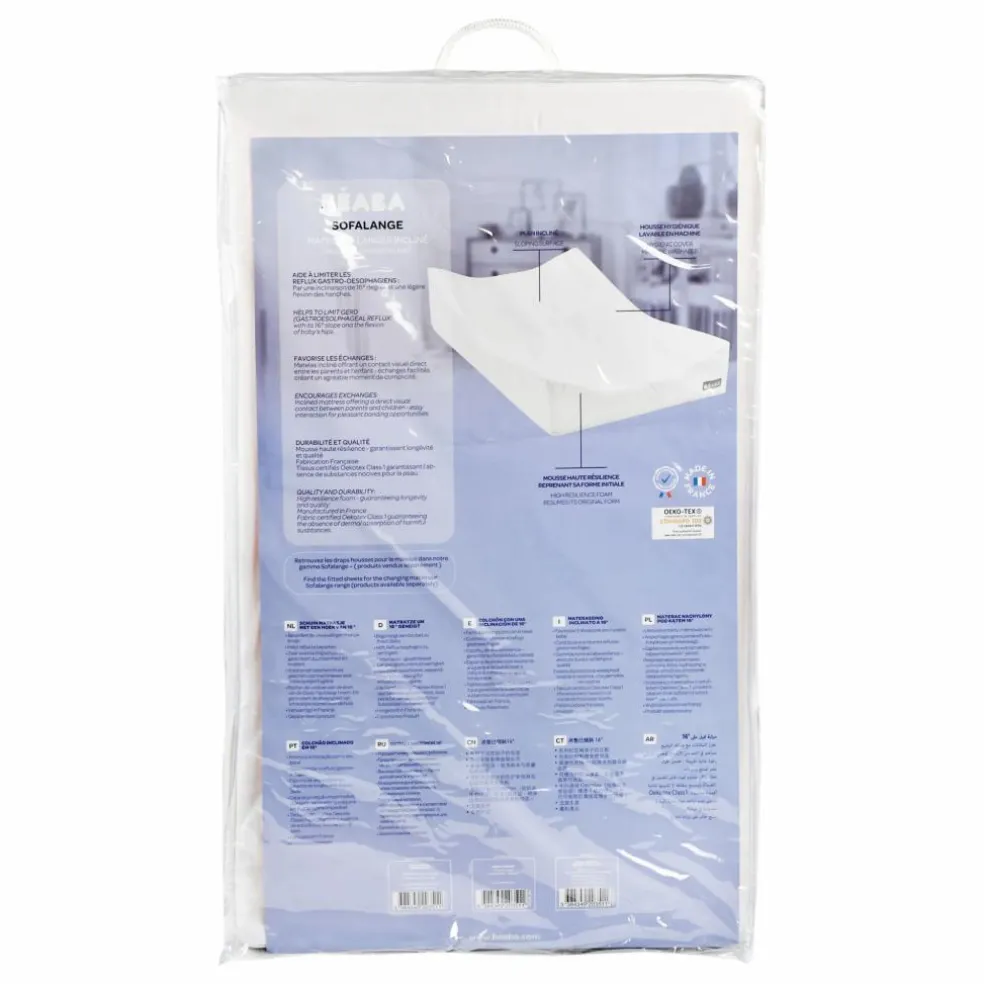 Matelas à langer Sofalange | Blanc