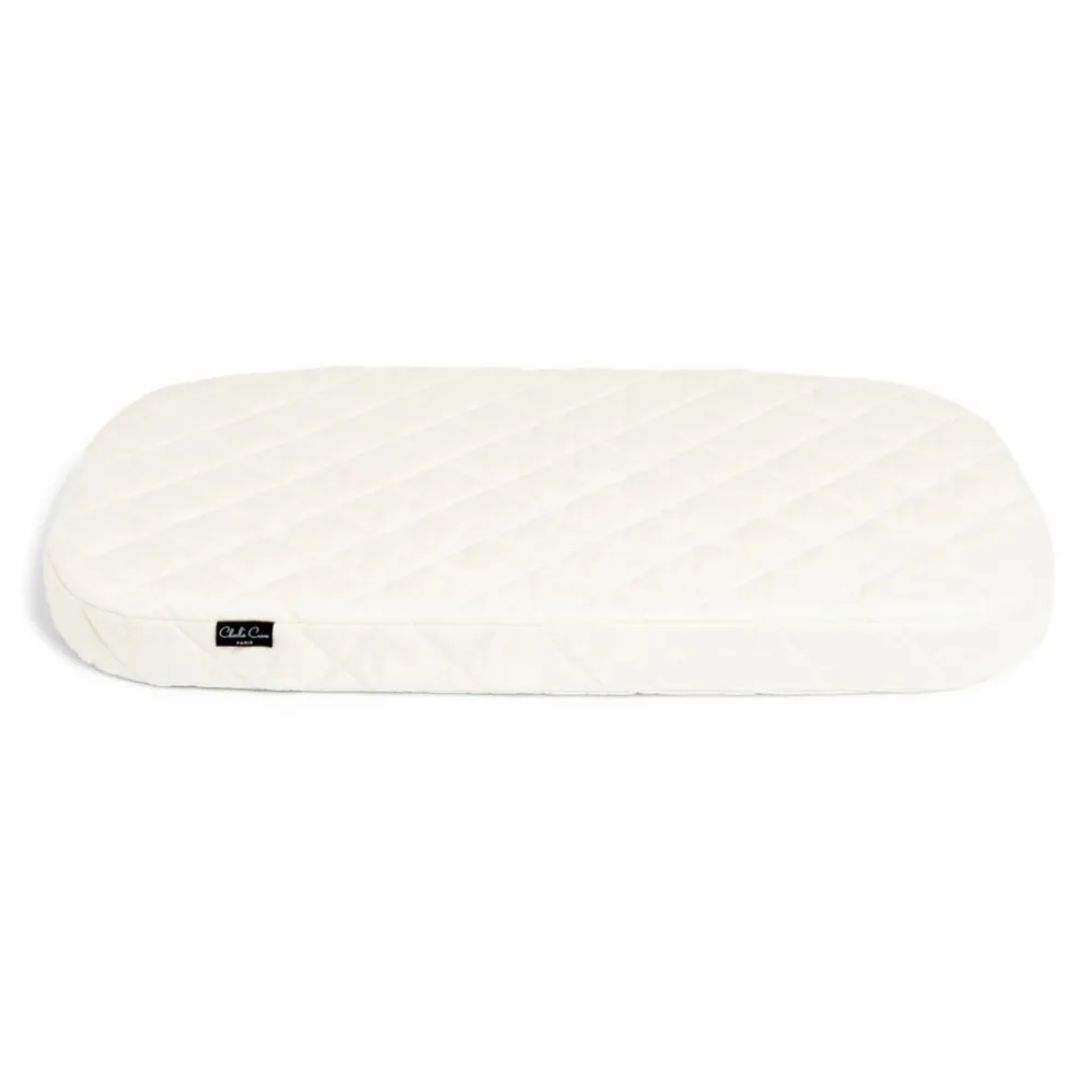 Matelas en fibre de coco pour berceau Kumi | Blanc