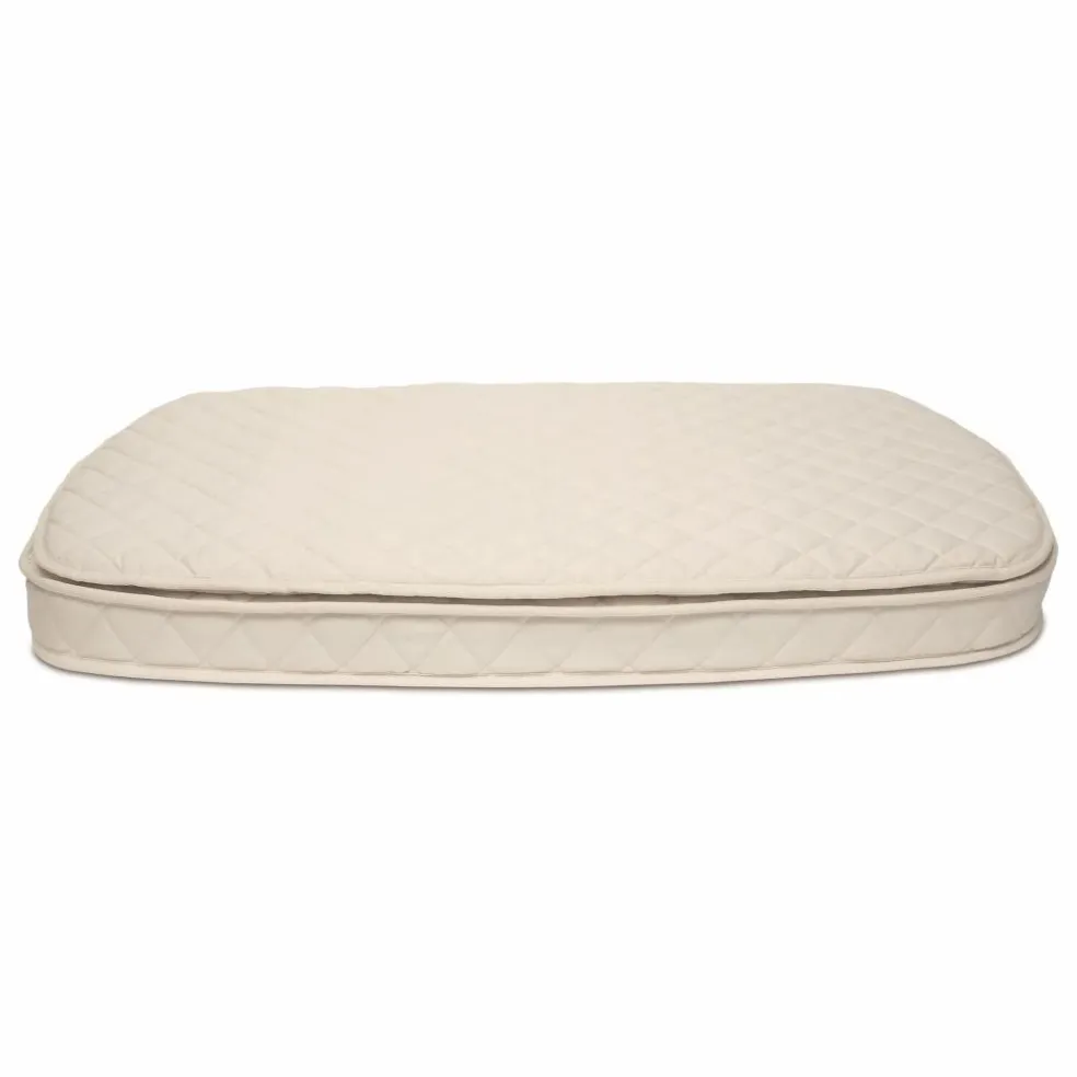 Matelas pour lit bébé évolutif Kimi en fibre de coco | Blanc