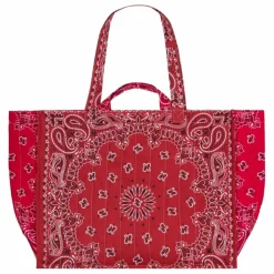 Maxi Cabas Matelassé Love | Rouge