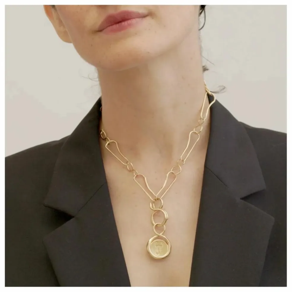 Médaille Astre Scorpion | Doré