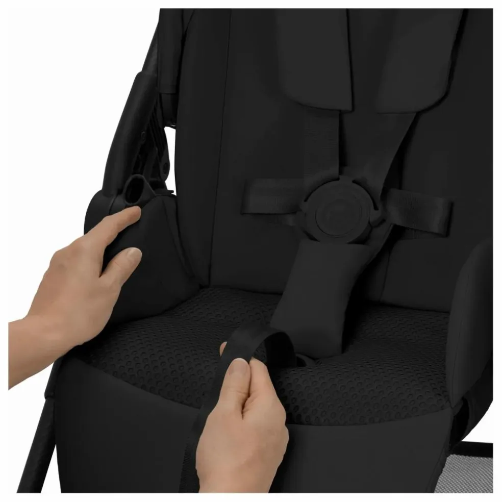 Melio Carbon - Poussette Ultra Compacte | Noir