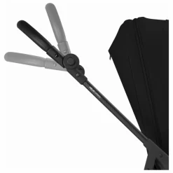 Melio Carbon - Poussette Ultra Compacte | Noir