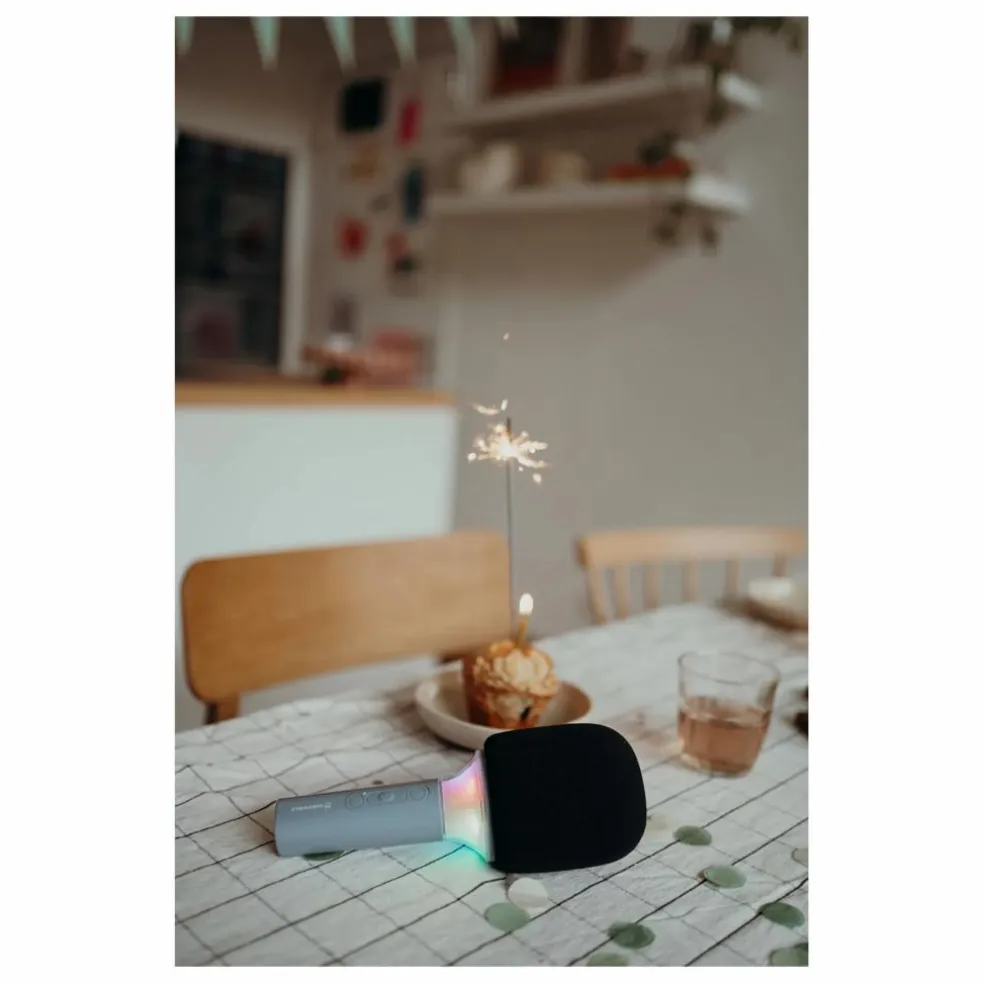 Micro Karaoké Bluetooth | Bleu