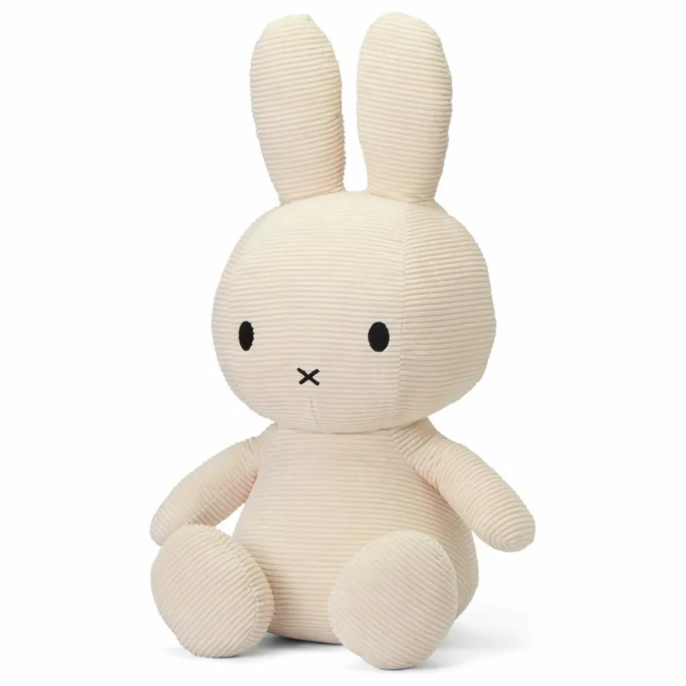 MIFFY - Peluche Miffy en velours côtelé | Crème