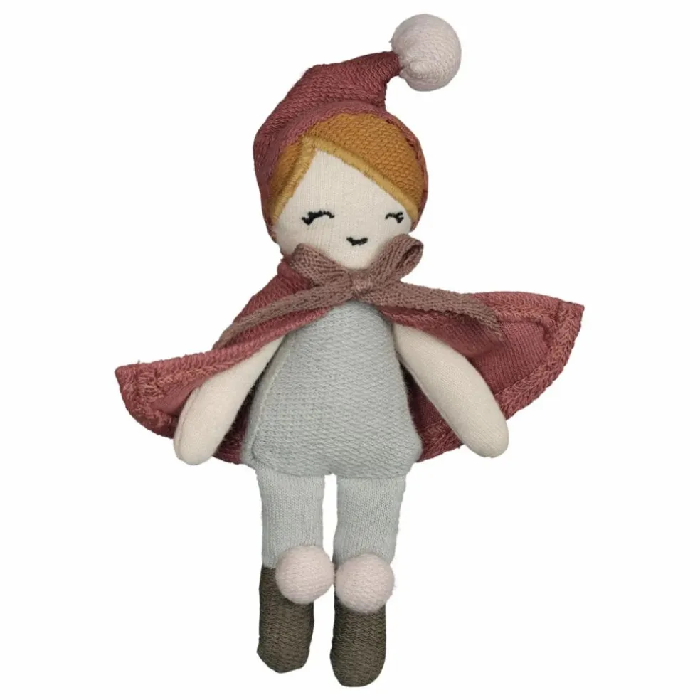 Mini poupée Elfe fille en coton bio