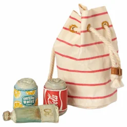 Mini sac de plage garni