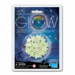Mini-Pack autocollants Phosphorescents - mini étoiles