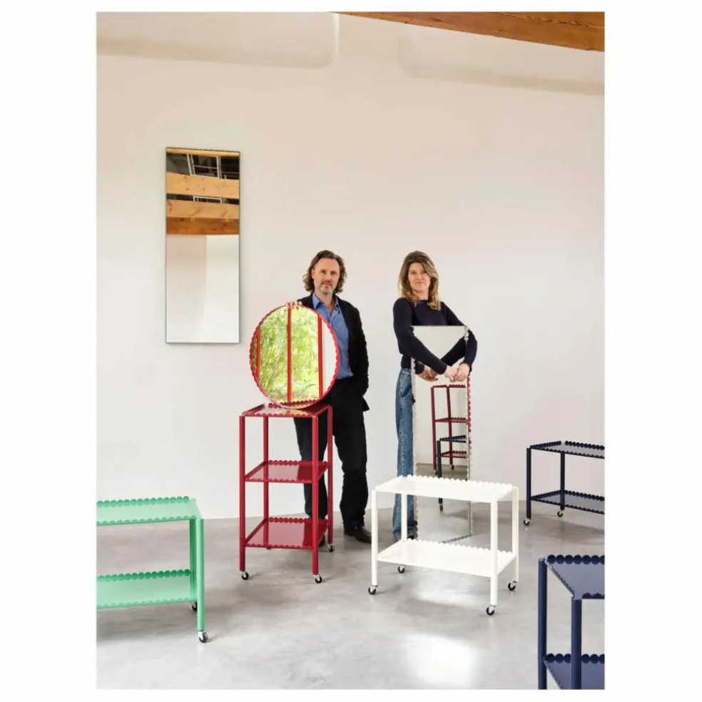 Miroir Arcs - Muller Van Severen | Rouge