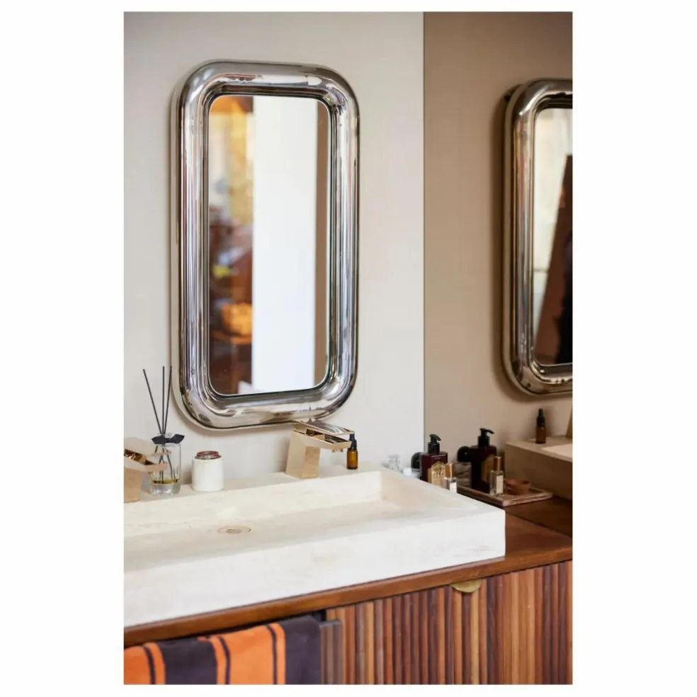 Miroir chromé Chubby | Chromé