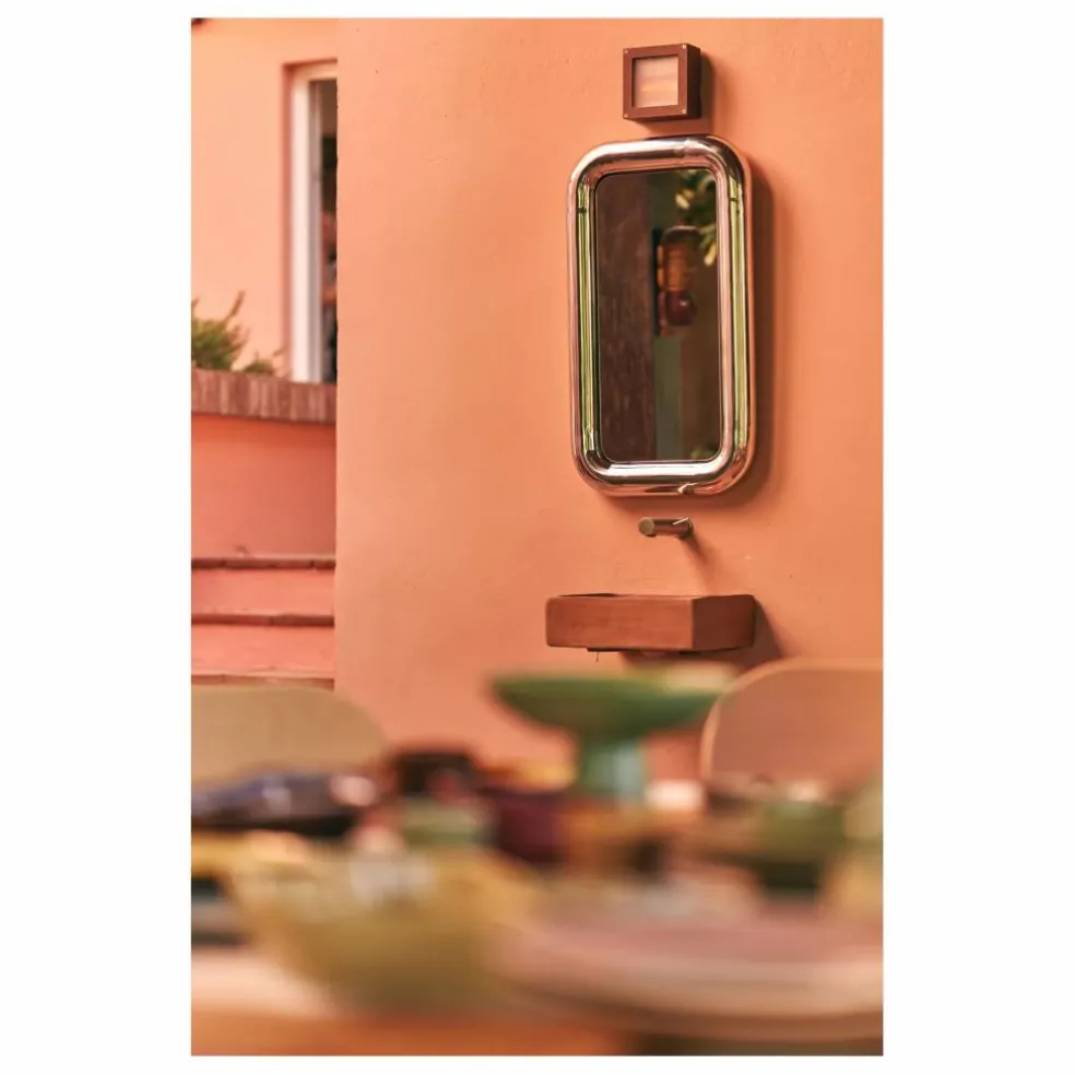 Miroir chromé Chubby | Chromé
