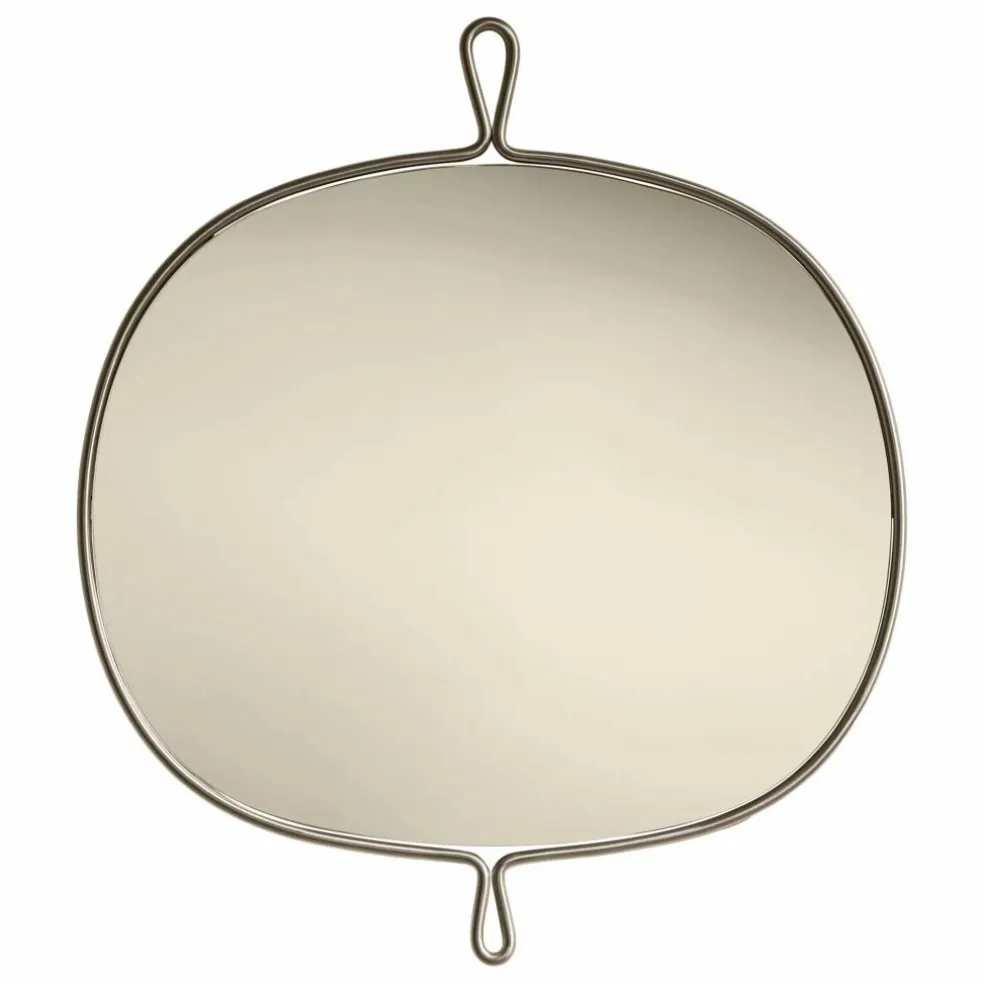 Miroir en inox brossé Arpège | Inox