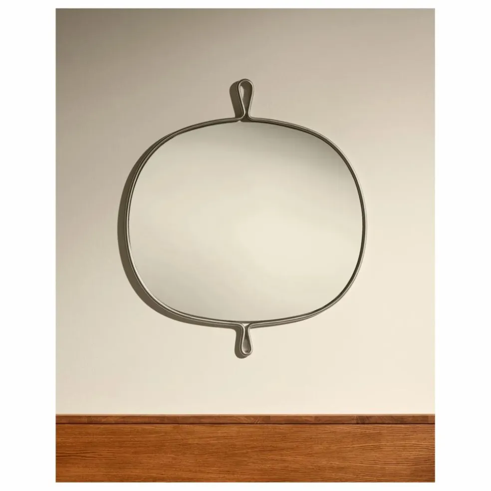 Miroir en inox brossé Arpège | Inox