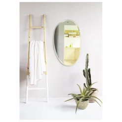 Miroir extra plat biseauté - forme aléatoire ovale 60x100 cm