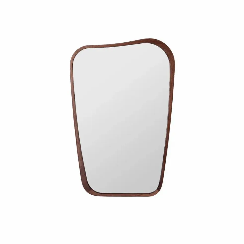 Miroir Organique 63x90 cm | Noyer
