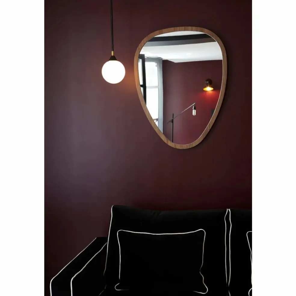 Miroir Ovo | Noyer
