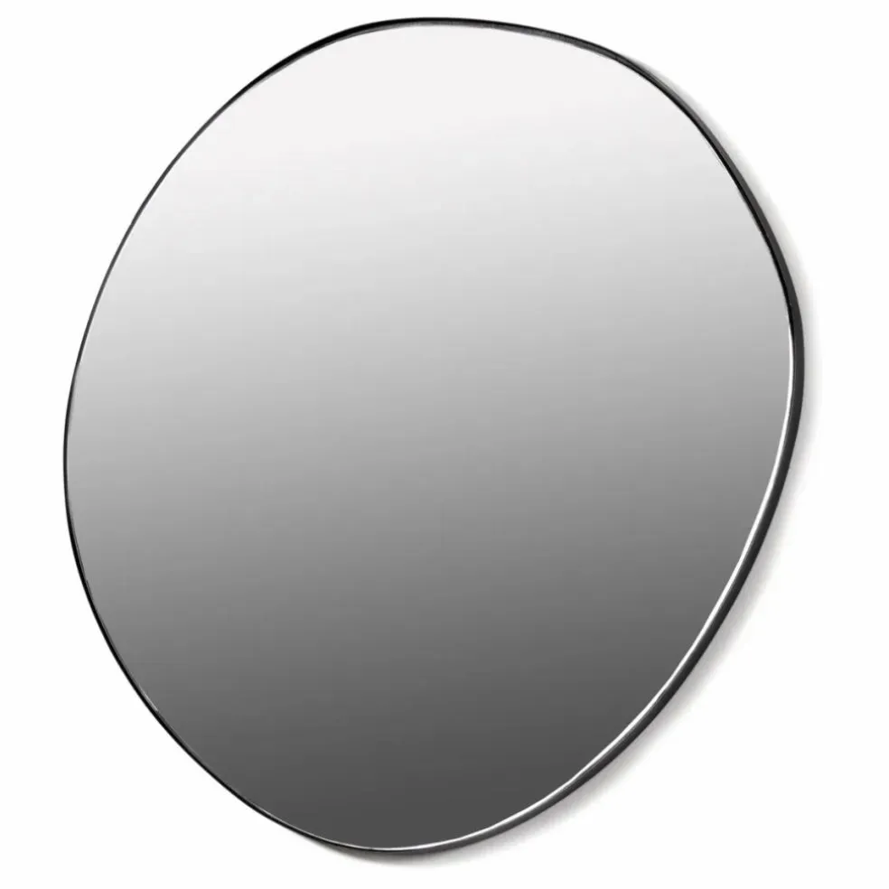 Miroir rond | Noir