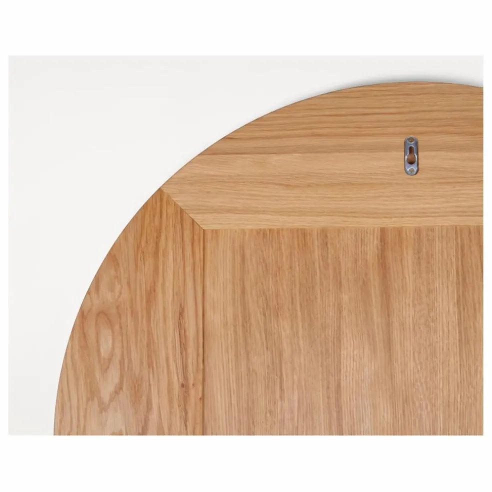 Miroir rond CM1 en bois | Chêne