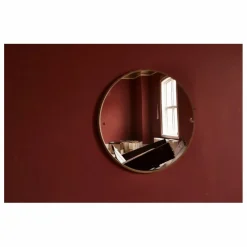 Miroir rond CM1 en bois | Chêne