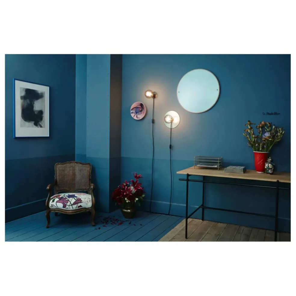 Miroir rond CM1 en bois | Chêne