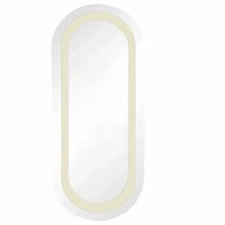 Miroir Victor en bois laqué | Crème