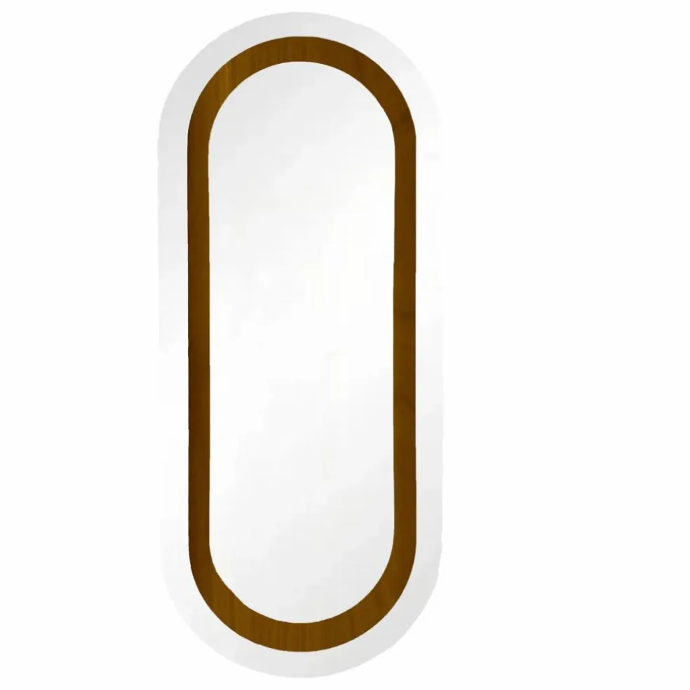 Miroir Victor en chêne finition teck | Teck