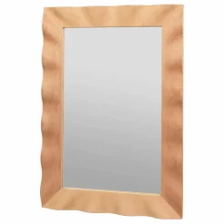 Miroir Wavy en hêtre | Hêtre