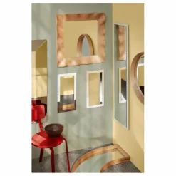 Miroir Wavy en hêtre | Hêtre