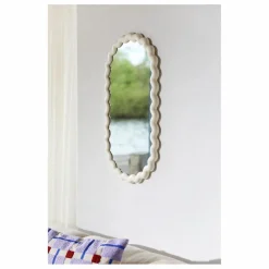 Miroir Zigzag | Crème