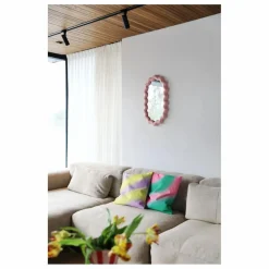 Miroir Zigzag | Rose