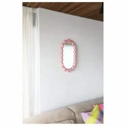 Miroir Zigzag | Rose