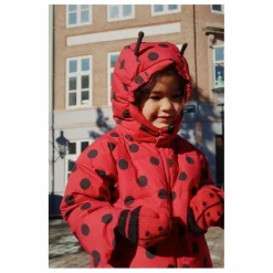 Mitaines Coccinelle Laine Mérinos | Rouge