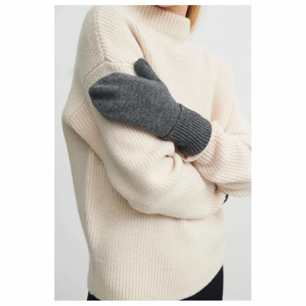 Mitaines Laine - Collection Femme | Gris