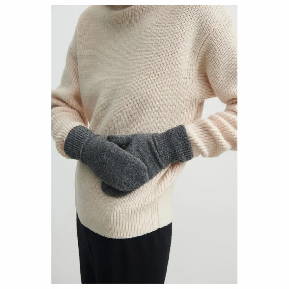 Mitaines Laine - Collection Femme | Gris