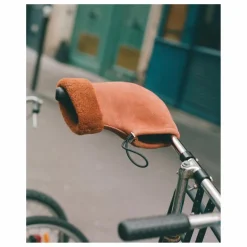 Mitaines Vélo Peau Lainée Mérinos | Marron