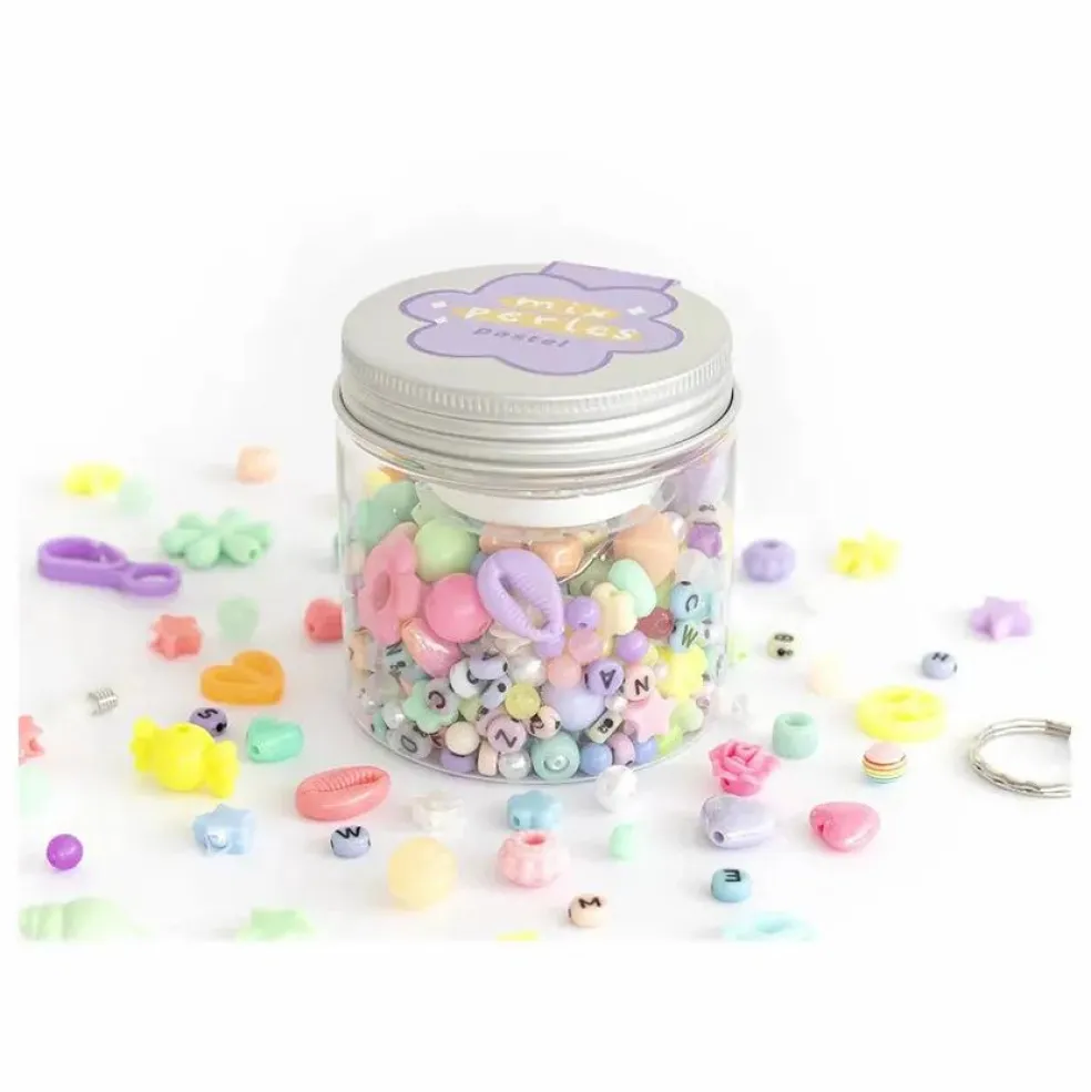 Mix de perles - Pastel