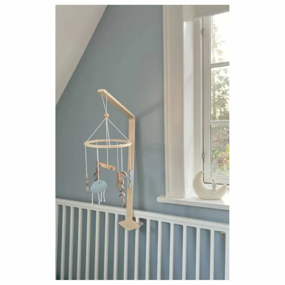 Mobile en bois Sea Garden | Bleu