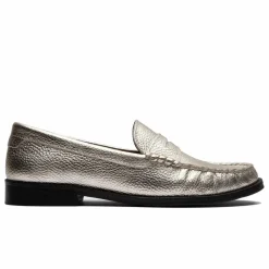 Mocassin Penny Métallisés | Champagne