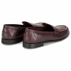 Mocassins Brodés Cuir - Collection Femme | Marron