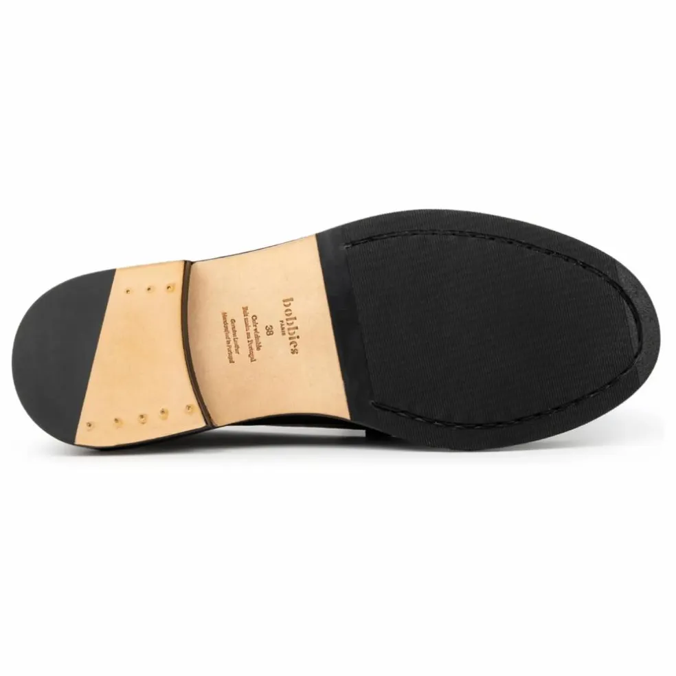 Mocassins Cardi Cuir d'Agneau | Noir