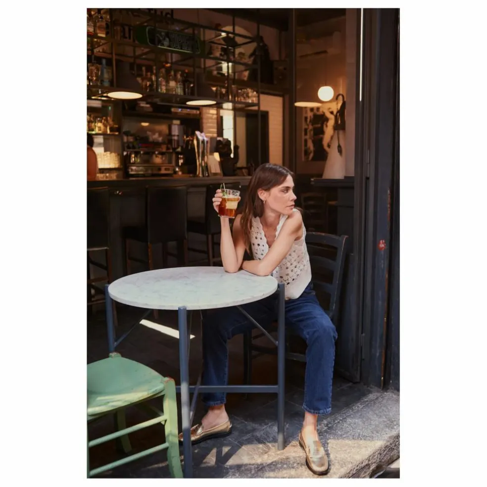 Mocassins Dan Met | Doré
